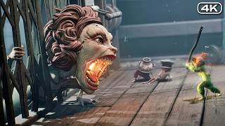 Little Nightmares 3 The Backstage - Final Boss Fight & Ending (DLC)