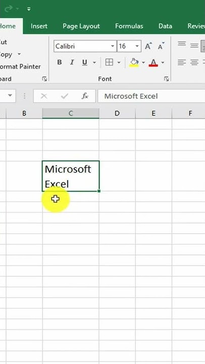 Wrap text function in Excel #Wraptext #MSExcel #Shorts - YouTube