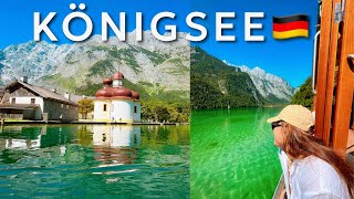 Most beautiful lake in Germany!Berchtesgaden National Park, Königsee, Obersee, Tegernsee