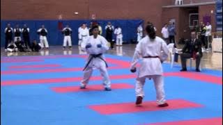 Final / Open Internacional Shitokai 2013 / Patricia Jimenez (Junior-Open.)