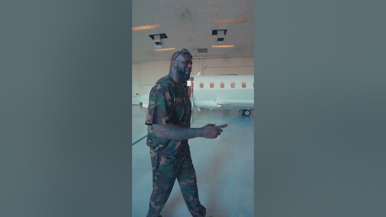 Shaq's Private Jet!! YouTube