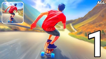 Downhill Racer - Gameplay Walkthrough Part 1 - New 2025 Update (Android Games Legend)