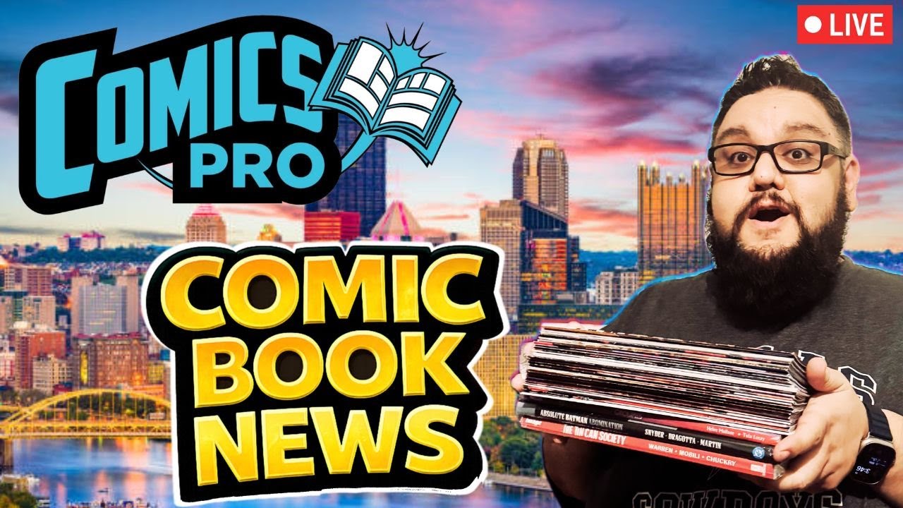 LIVE (Not From) COMICSPRO 2026! | COMIC BOOKS ANNOUNCEMENTS | Next Issue Podcast LIVE! 📱