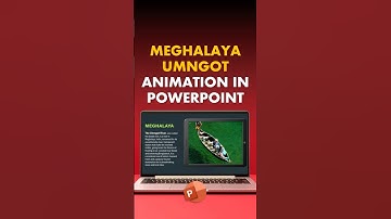 MAKE BOATS FLOAT ON AIR! 🚤✨ ANIMATE MEGHALAYA’S CRYSTAL UMNGOT RIVER IN POWERPOINT #powerpoint