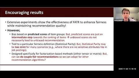 BIAS, FAIRNESS, AND MORE IN RECOMMENDER SYSTEMS