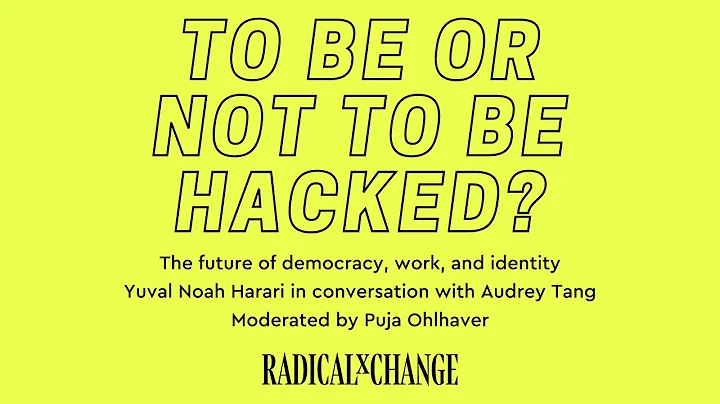 Yuval Noah Harari in conversation with Audrey Tang