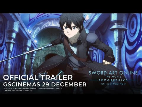 SWORD ART ONLINE THE MOVIE-PROGRESSIVE-SCHERZO OF DEEP NIGHT (Official Trailer) - In GSC 29 DEC 2022