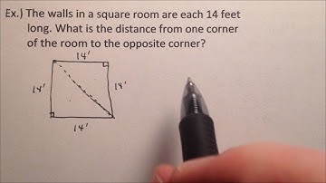 Pythagorean Theorem Word Problems