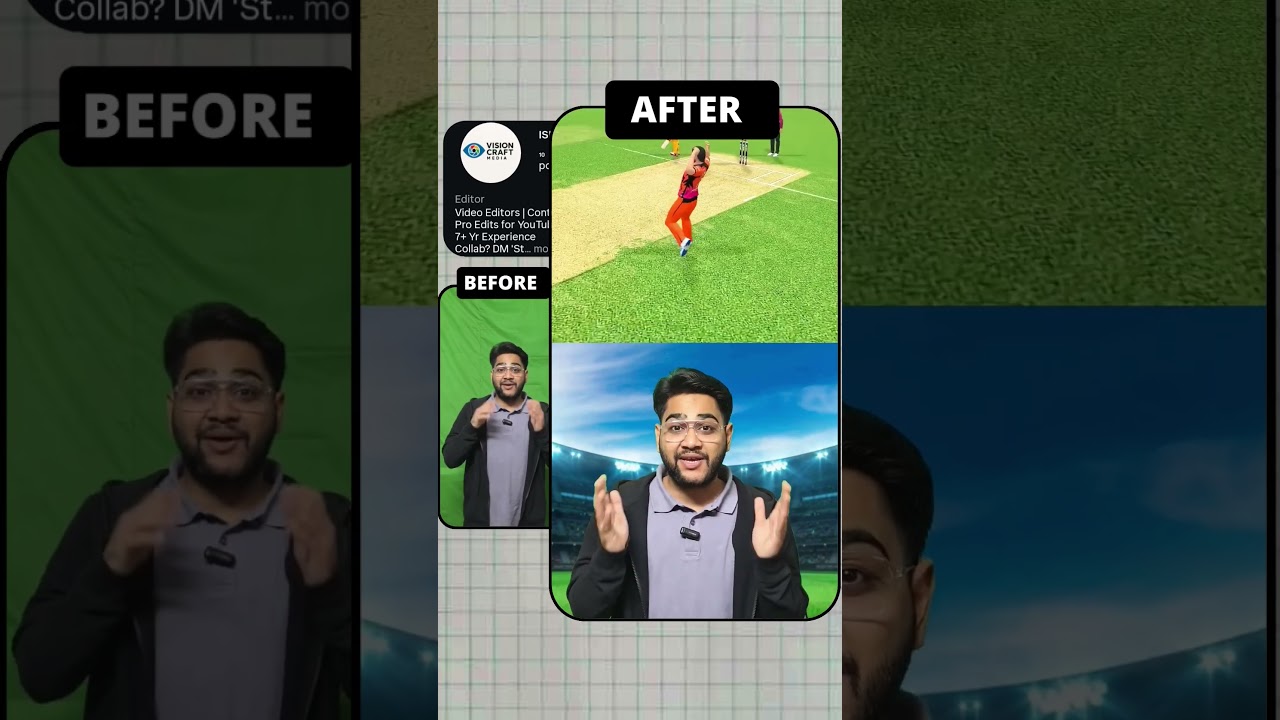 Before-After Talking Head Video Transformation | Visioncraft Media