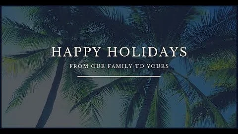 Happy Holidays 2018 from Kristin Vines, HPN Global