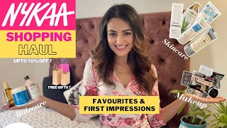 NYKAA shopping haul & Recommendations || Favorites + First Impressions || Garima Verma ||