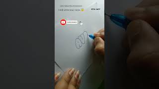 How to write AYSU in bubble letters #tutorial #fyp #shorts Actualización