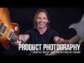 Photographing My Guitars - Simple Product Photography Ideas for Shooting At Home