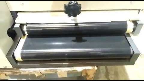 AUTO COLLAR CUFF FUSING MACHINE M&M INDUSTRIES INDIA