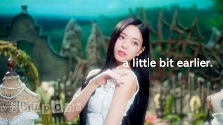 ITZY "Ringo" but they sing a little bit earlier