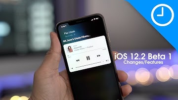 iOS 12.2 beta 1 Changes and Features!