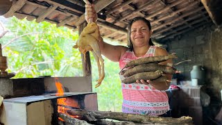 🐔🔥 Frango Caipira na Graxa com Macaxeira Derretendo na Boca | Receita Raiz do Interior!