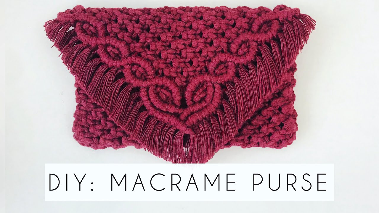 DIY Macrame Purse / Hand Bag New... - Macrame Art School | Facebook