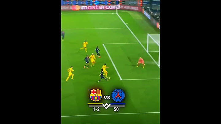 FC Barcelona Vs PSG | UEFA UCL 2023-24 | quarter finals | Leg 1 Score 2-3❤️💙#fypシ #fcbarcelona #psg