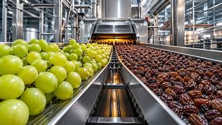 How Grapes Are Turned Into Raisins | Full Factory Process Revealed