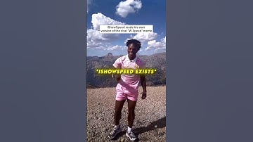 Ishowspeed Made His Own Version Of The Viral “W Speed” Meme