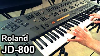 ROLAND JD-800 - Dark Ambient Drone Music 【SYNTH DEMO】 chords