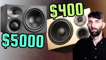 $5,000 Neumann speakers VS $400 DIY speakers (Audio Shootout)