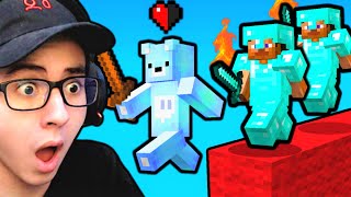 The Most IMPOSSIBLE ESCAPE in Minecraft Bedwars EVER...