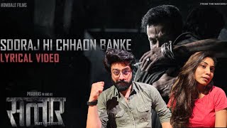 Sooraj Hi Chhaon Banke(Hindi)Salaar |Prabhas |Prithviraj |Prashanth Neel |Ravi Basrur |Hombale Films