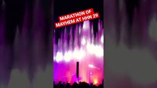 Marathon of Mayhem at HHN 29 was AMAZING #HHN