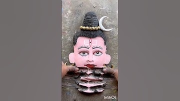 Mahadev murti making/bholenath idol making/mahadev idol making #shorts