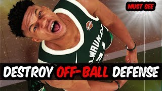 DESTROY OFF-BALL DEFENDERS - EASIEST WAY TO WIN ONLINE - NBA 2K19 (HD)