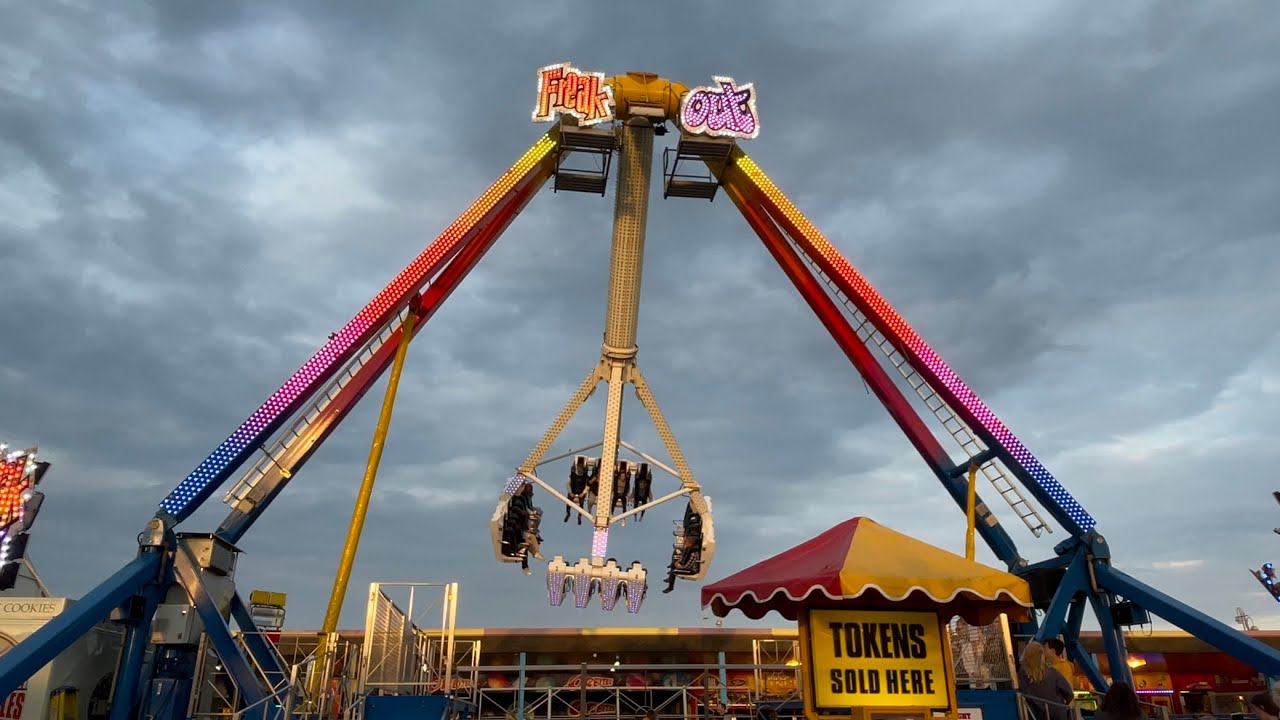 Freak Out Bottons Pleasure Beach Skegness August 2021 Offride Youtube