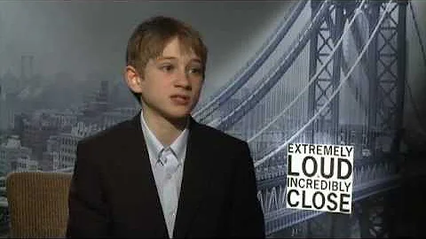 Thomas Horn's Official WB Interview for 'Extremely...