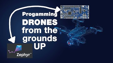 How to program a drone using Zephyr RTOS and NRF5340 BLE