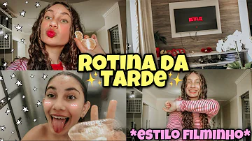 Como fazer uma rotina da tarde?
