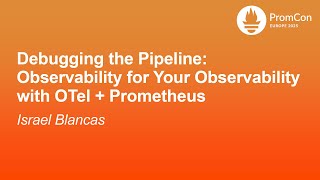 Famous Debugging the Pipeline: Observability for Your Observability with OTel + Prometheus - Israel Blancas Net Worth