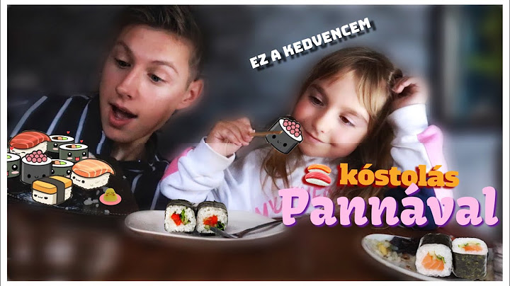 🤤 SUSHI KÓSTOLÁS Pannával 🍣 bolti VS házi készítésű sushi || Szender Milán