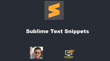 Sublime Text Snippets