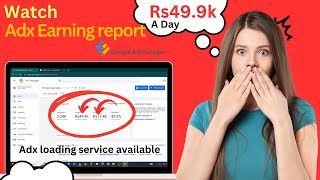 See My Clients google Ad manager Earning live Report | Google Adx live Earning