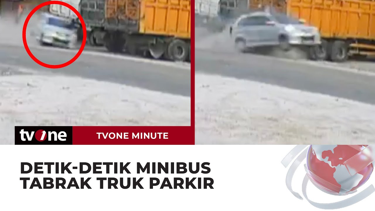 Kecelakaan Maut Minibus Tabrak Bus Parkir, Tiga Orang Tewas | tvOne Minute