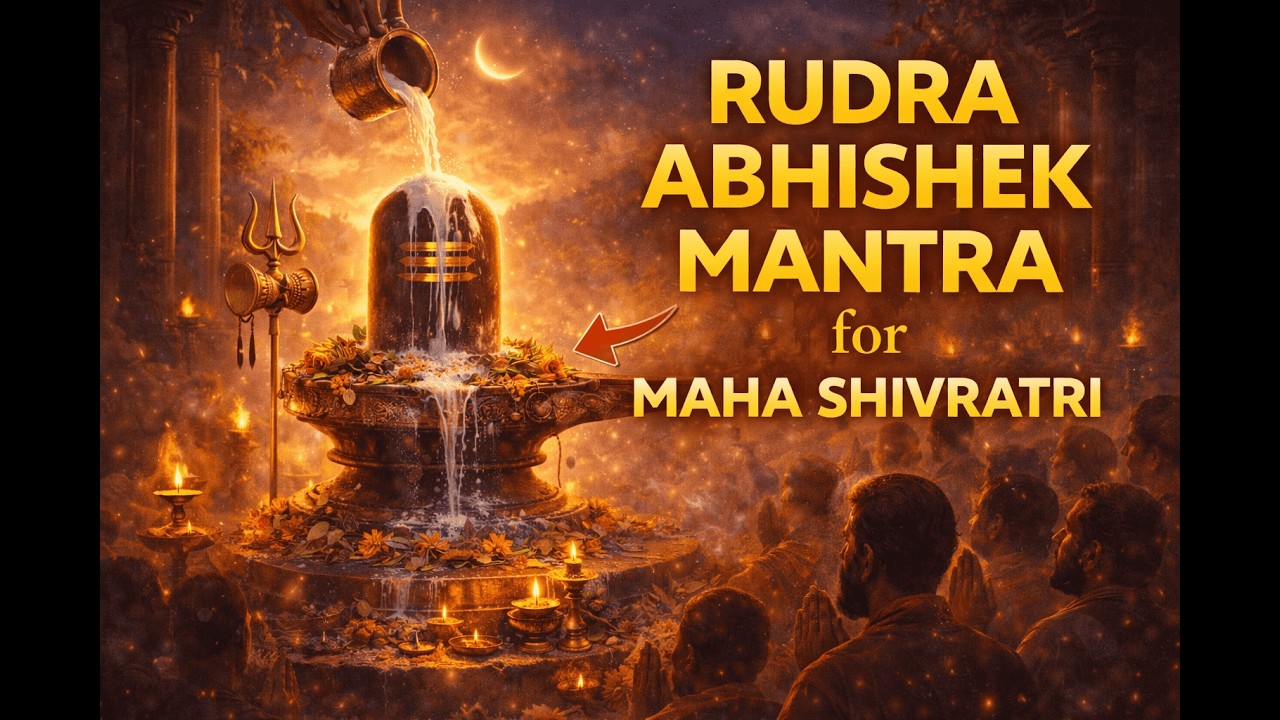 Rudra Abhishek Mantra for Maha Shivratri