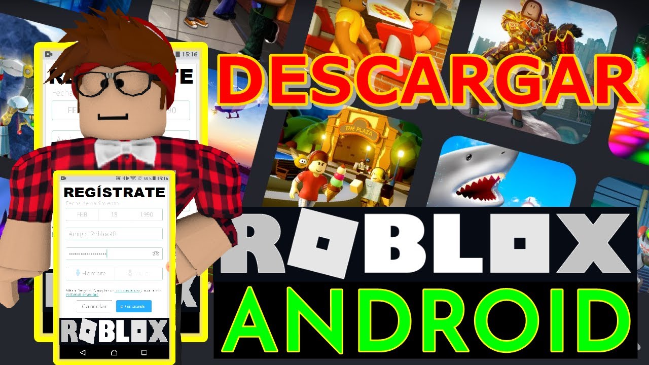 Como Descargar Roblox En Android 2020 Instalar Y Jugar Gratis Youtube - como intalar juego de roblox