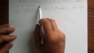 Greatest common divisor of Gaussian integers