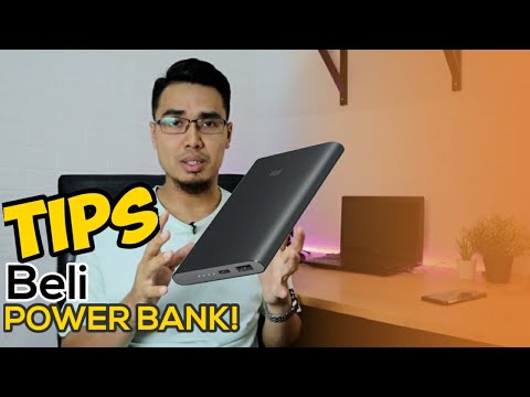 Video: Cara Memilih Power Bank Bateri Luaran Untuk Telefon Anda
