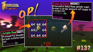THE ALMIGHTY TREECAPITATOR | Hypixel Skyblock - Minecraft EP. 137