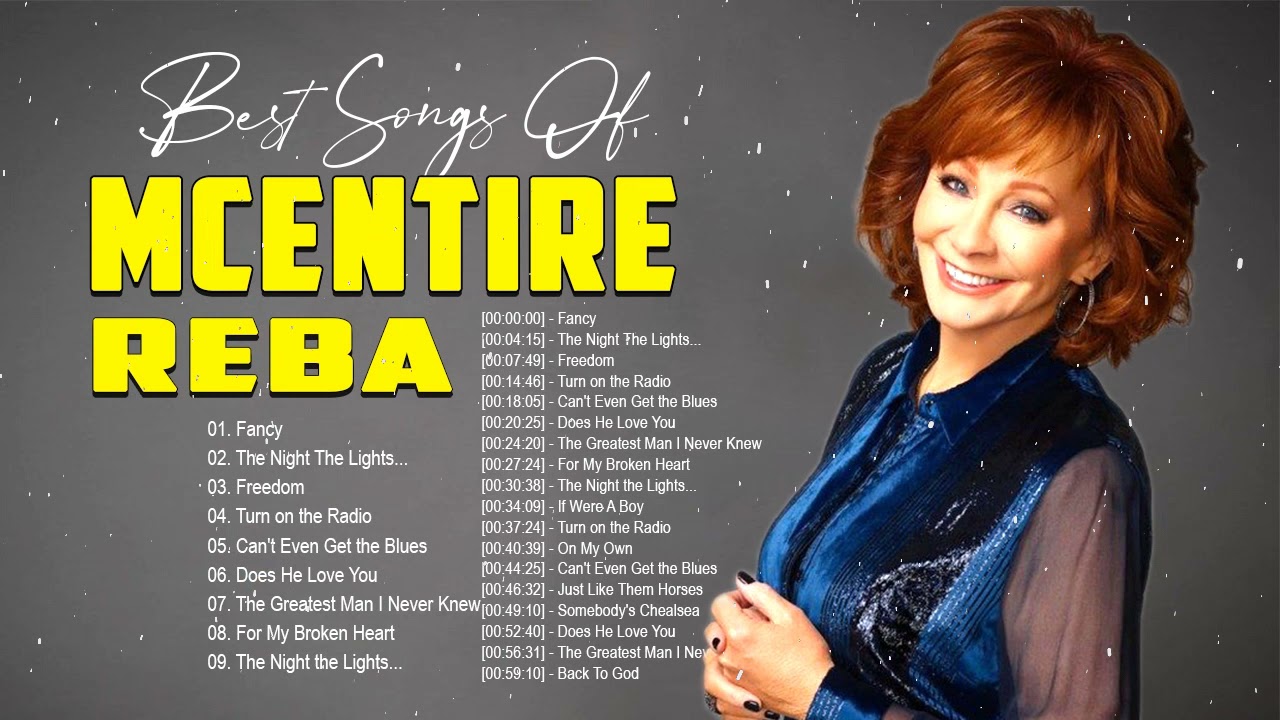 Best Songs Of Reba Mcentire - Best Reba Mcentire Country Music Full ...
