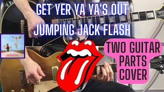 The Rolling Stones  Jumping Jack Flash (Get Yer Ya Ya's Out) Keith Richards + Mick Taylor Cover