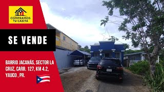 Visitamos una casita en la Comunidad de Barrio Jacanás, Sector La Cruz, Yauco, P.R.