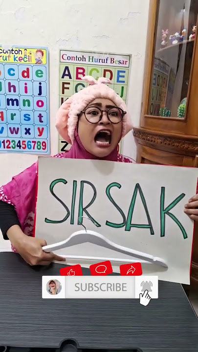 SIRSAK ATAU SARSIK❓| TIKTOK KOCAK NURRAYNI25